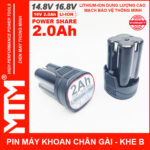 Pin May Khoan 16v8 2ah 4cell Lishen Khe B