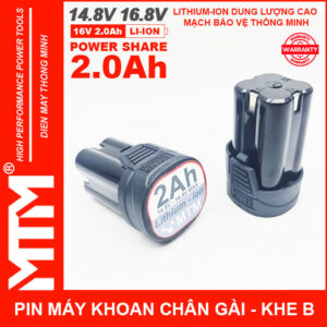 Pin May Khoan 16v8 2ah 4cell Lishen Khe B