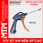Voi Xit Khi Nen Cap Cao Bogao BG 2100N Chinh Hang
