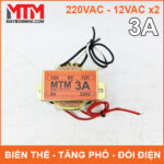 Bien The Doi Nguon 12v 3a