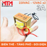 Nguon 220v 12v 3A Doi