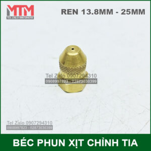Bec Phun Xit Chinh Tia 25mm