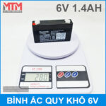 Ac Quy Panasonic 6v Trong Luong