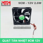 Fan Sunoa 12v 9cm