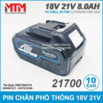 Pin Makita Hukan Dekton M21 8ah Chinh Hang
