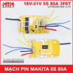Gia Mach Bao Ve Pin Makita 5S 80A Vang Cao Cap