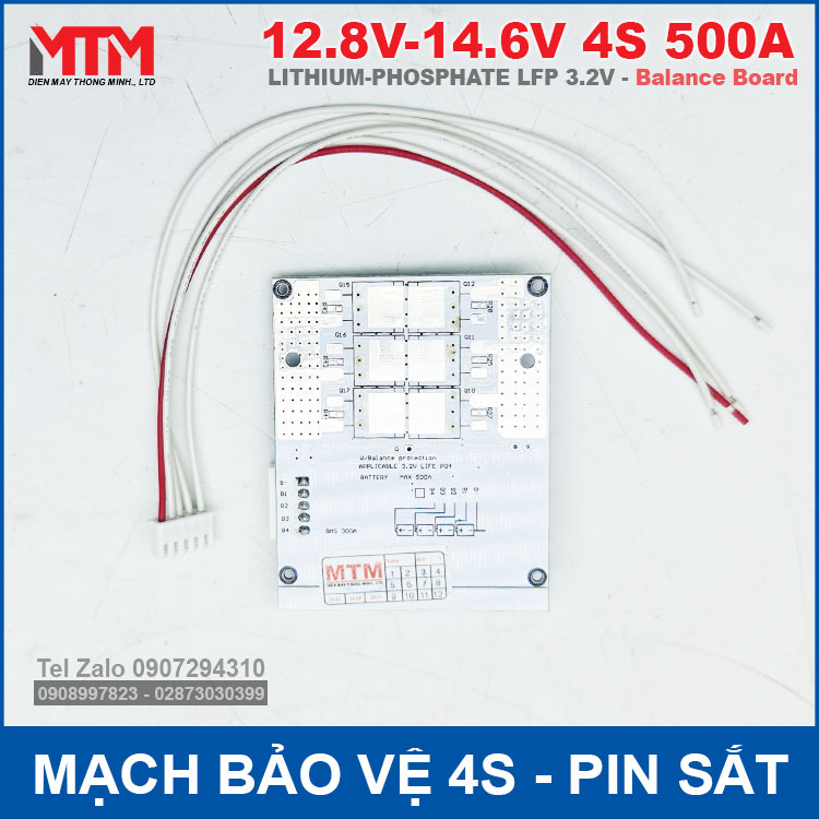 Mach Pin Sat Lifepo4 500A