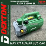 Phan Phoi May Rua Xe Ap Luc Cao 220V 2350W 8L Dekton DK CWR2350C Chinh Hang