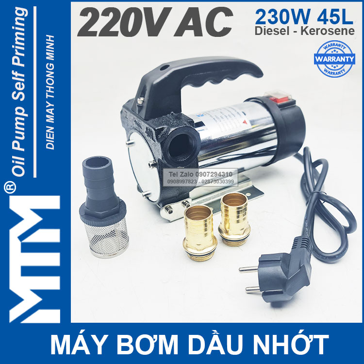 May Bom Dau Nhot 220V 230W 45L Oring MTM