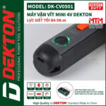 Den Bao May Chuyen Vit Mini DEKTON DK CV0501 4 Cap Do Chan Sac Type C Kem Nhieu Phu Kien