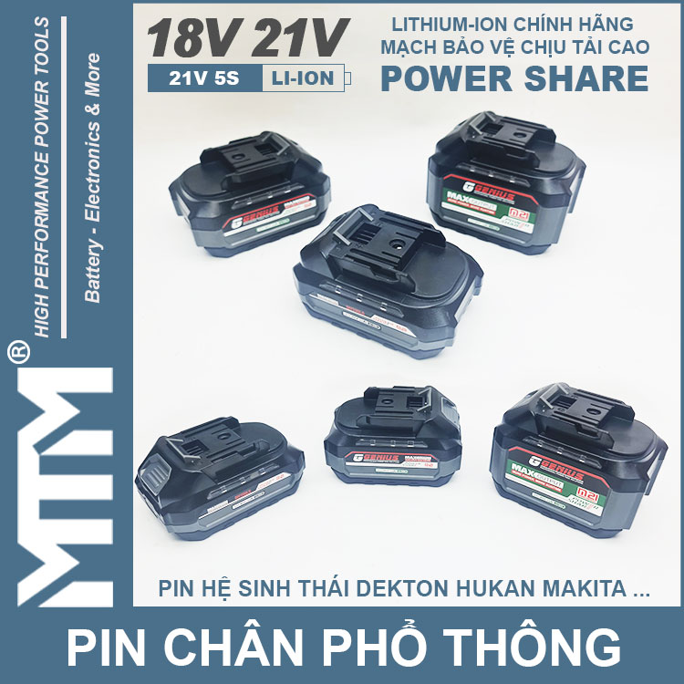 Pin Chan Pho Thong 10cell 80A Led Bao Pin 2 Ben