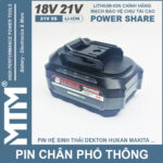 Ban Pin Chan Pho Thong 10cell 80A Led Bao Pin 2 Ben