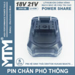 Chan Pin Pho Thong 5cell 80A Led Bao Pin 2 Ben