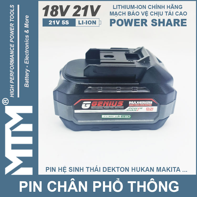 Chuyen Ban Pin Chan Pho Thong 10cell 80A Led Bao Pin 2 Ben