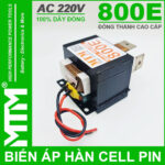 Gia Ban Bien Ap Han Cell Pin 800E Dong Thanh
