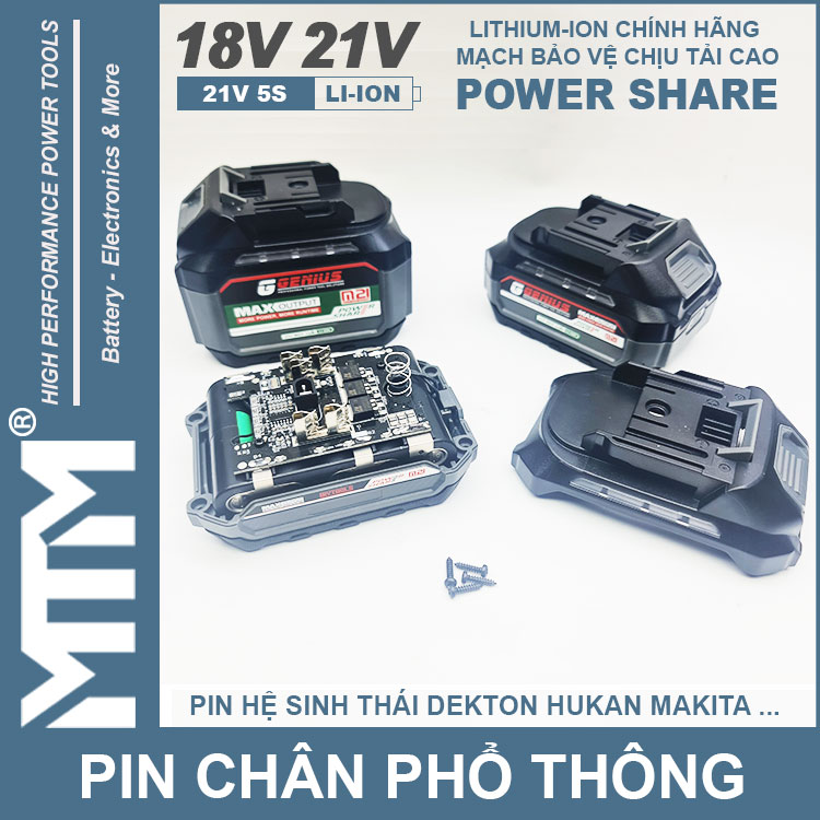 Loi Pin Chan Pho Thong 10cell 80A Led Bao Pin 2 Ben