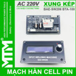 Mach Han Cell Pin Xung Kep BAE 206 BTA100 Bao Anh Cao Cap