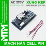 Ban Mach Han Cell Pin Xung Kep BAE 206 BTA100