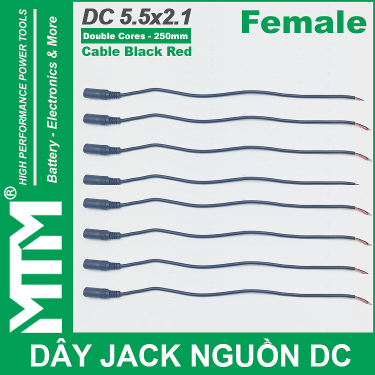 Day Jack DC 250mm Cai Cao Cap