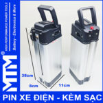 Kich Thuoc Pin Xe đien 37V 42V 48V 54V 30A Leb Bao Pin