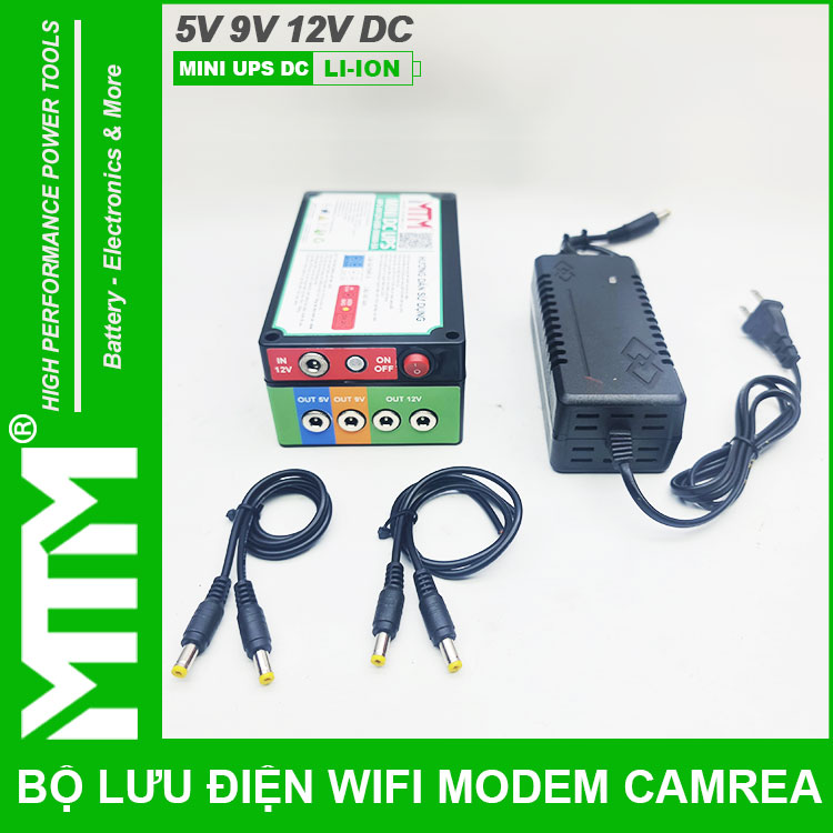 Bo Nguon Du Phong Wifi Modem Camera USB 5V 12V 5A Chinh Hang Bo Nguon Du Phong Wifi Modem Camera USB 5V 12V 5A Chinh Hang