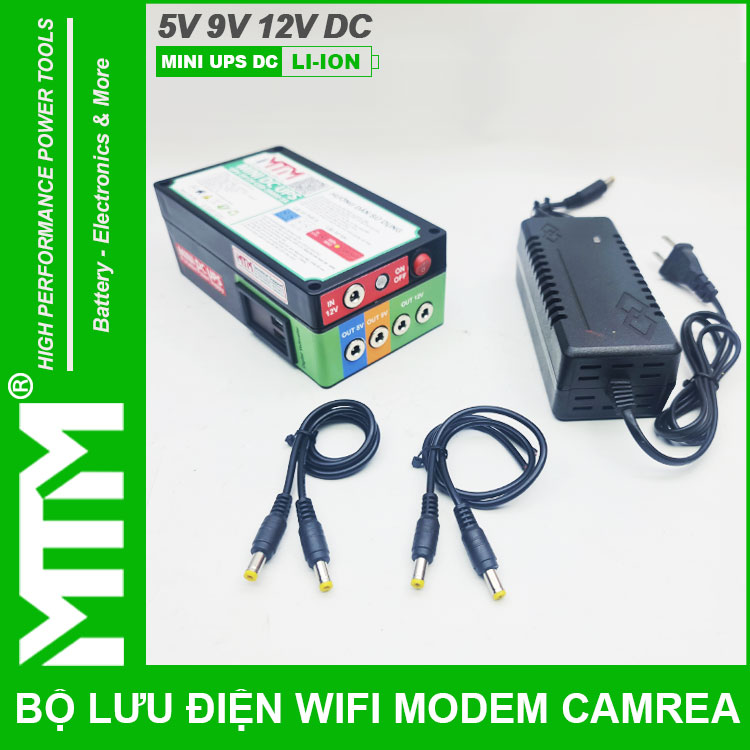 Bo Nguon Du Phong Wifi Modem Camera USB 5V 12V 5A Su Dung Bo Nguon Du Phong Wifi Modem Camera USB 5V 12V 5A Su Dung